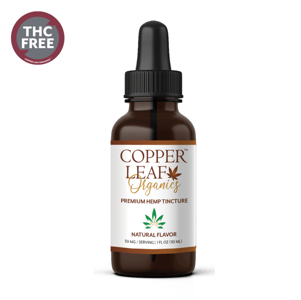 THCFree Cbd Oil Tinctures Copper Leaf Organics